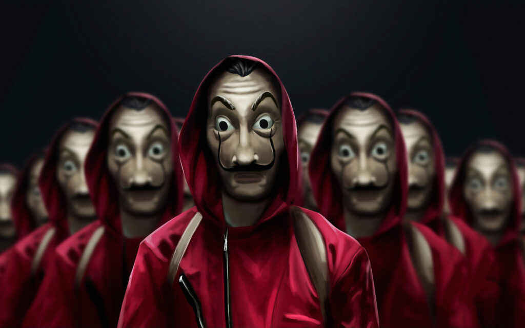 Money Heist 4k Ultra HD Wallpaper kumaran network