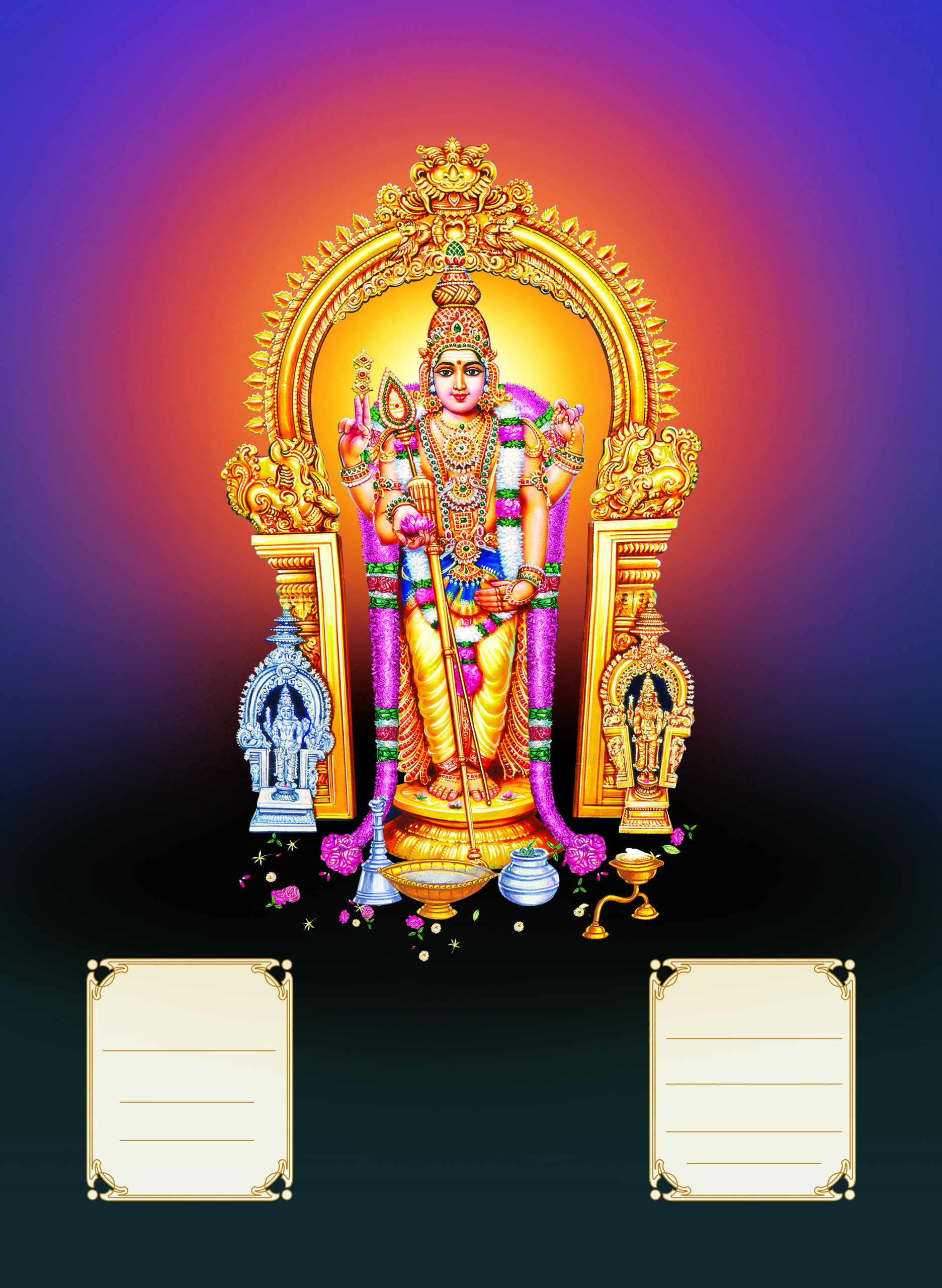 Murugan calendar design psd free download