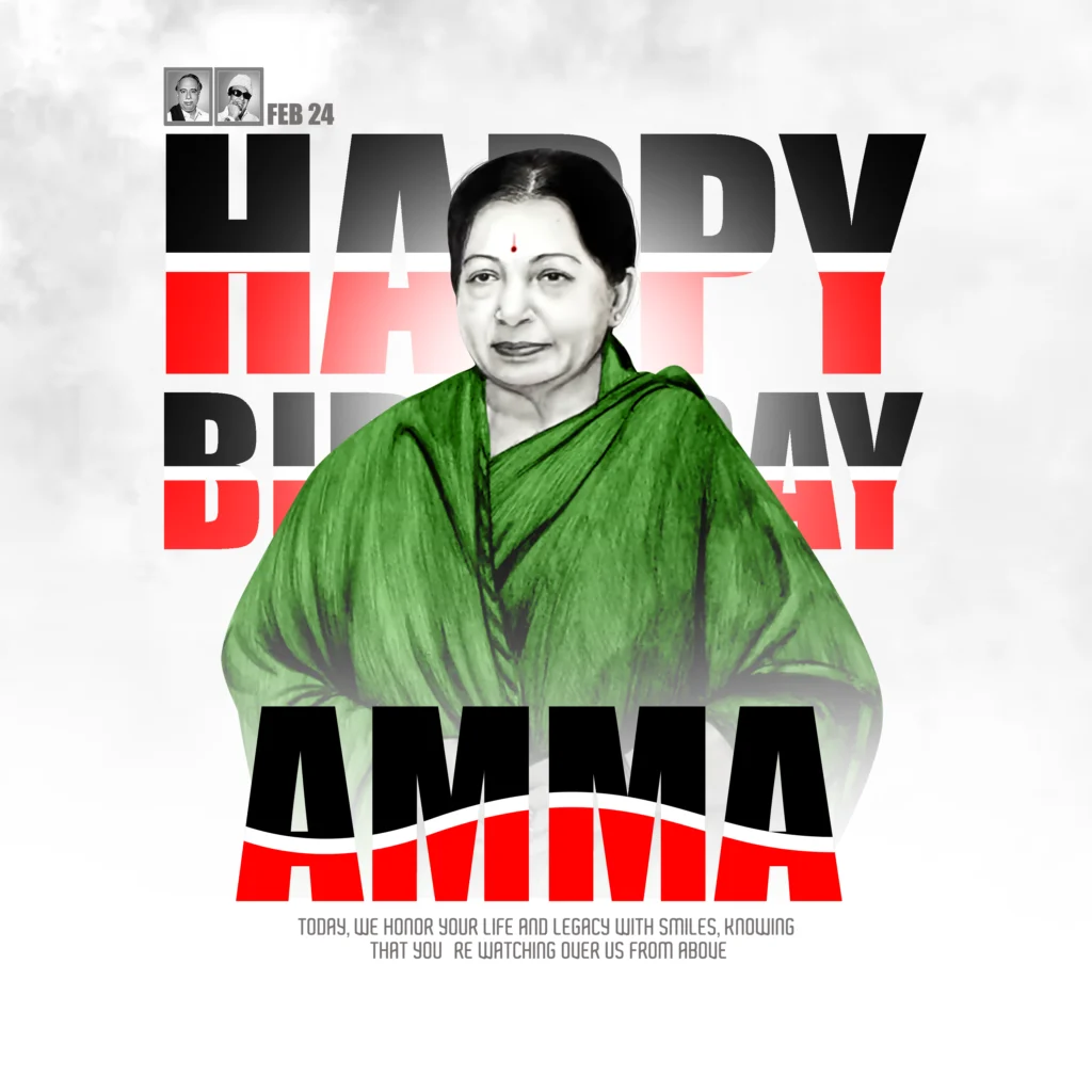 Amma Jayalalitha Birthday Design Psd File Free Download kumarannetwork